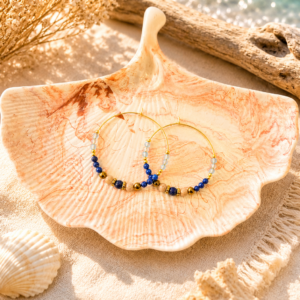Boucles d'oreilles Ambre